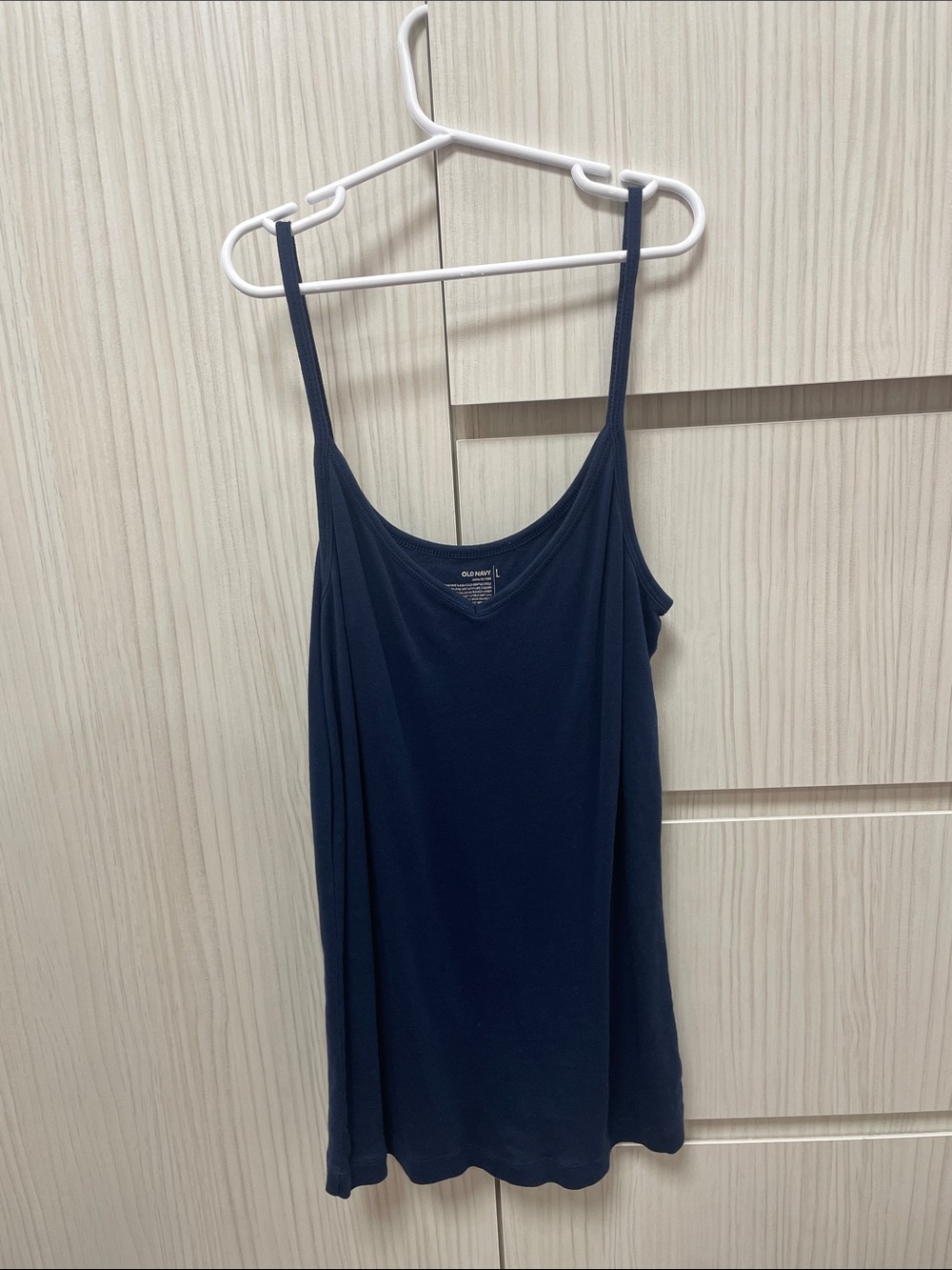 Old Navy Navy Blue Spaghetti Strap Camisole
